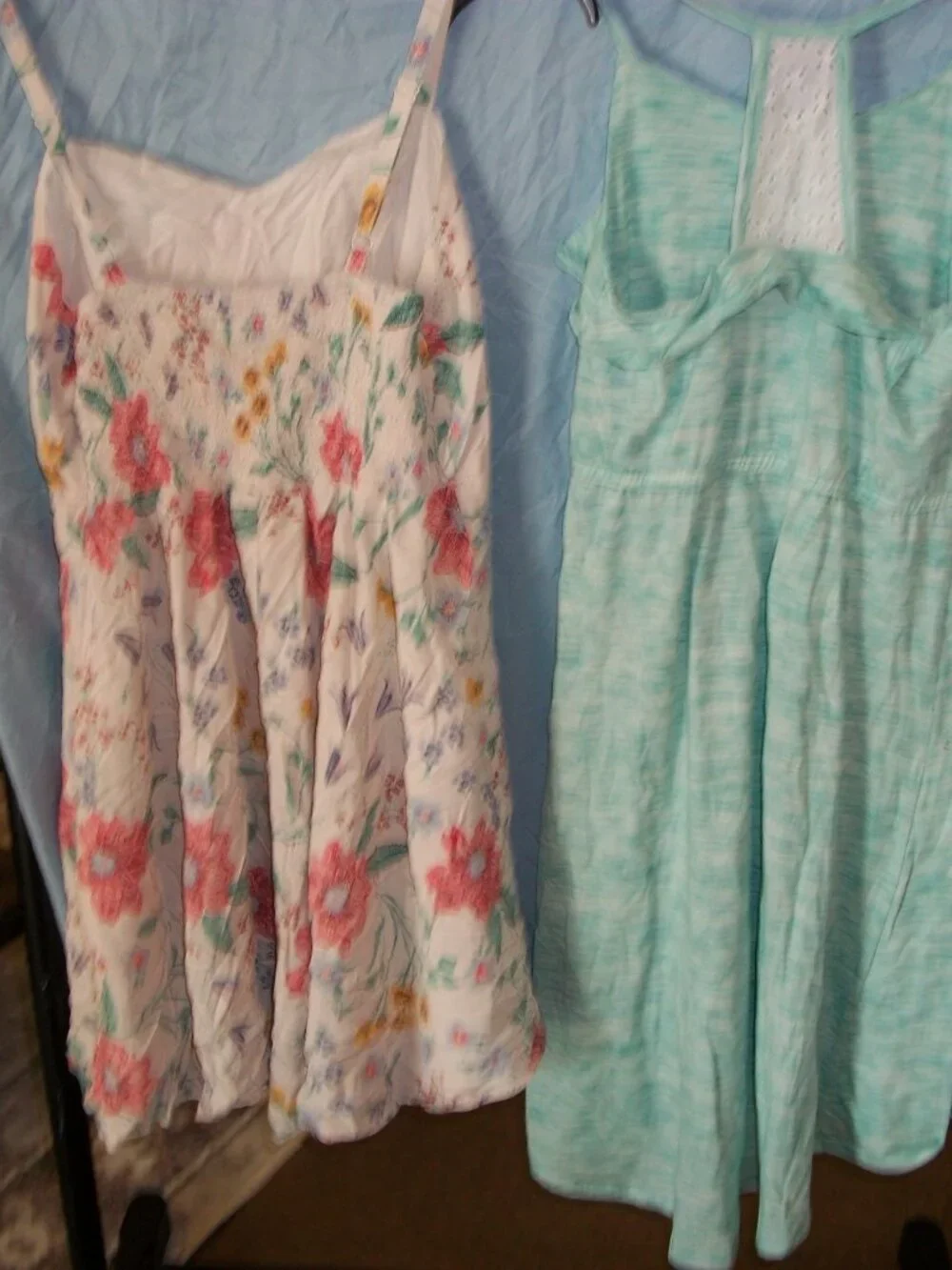 Girls Bundle (2) Summer Dresses (1) Lg (1) Med